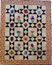 Spring Garden Quilt 202//254